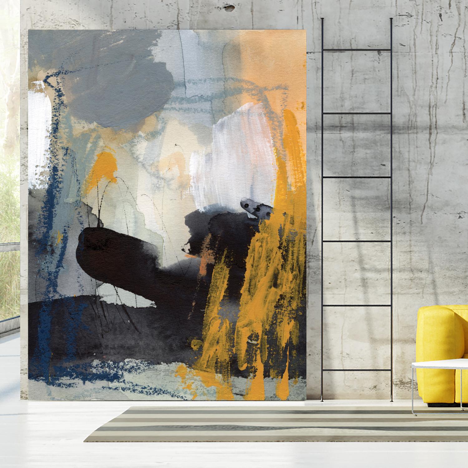 Incite II by Victoria Borges on GIANT ART - orange abstract abstract 