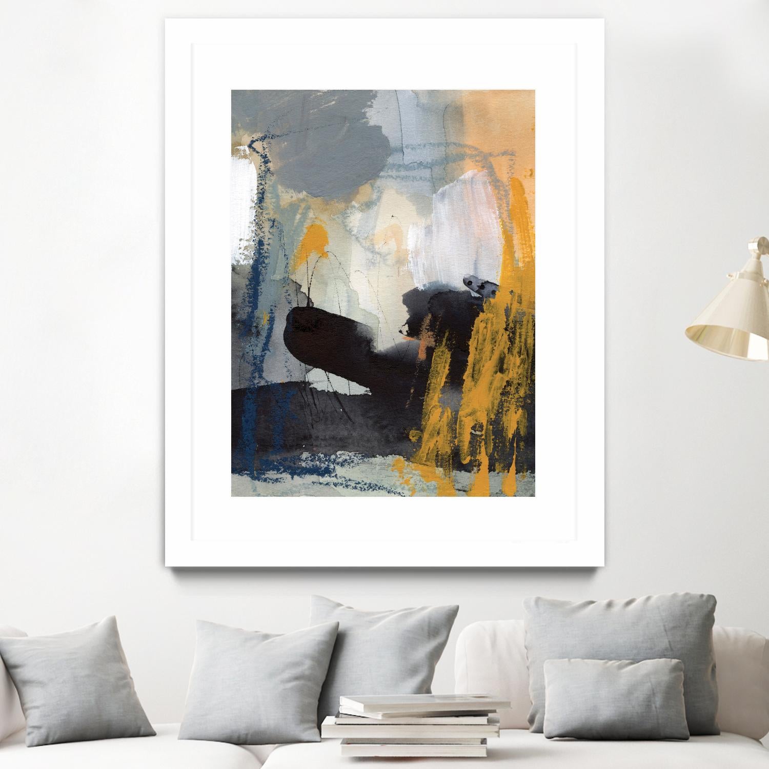 Incite II by Victoria Borges on GIANT ART - orange abstract abstract 