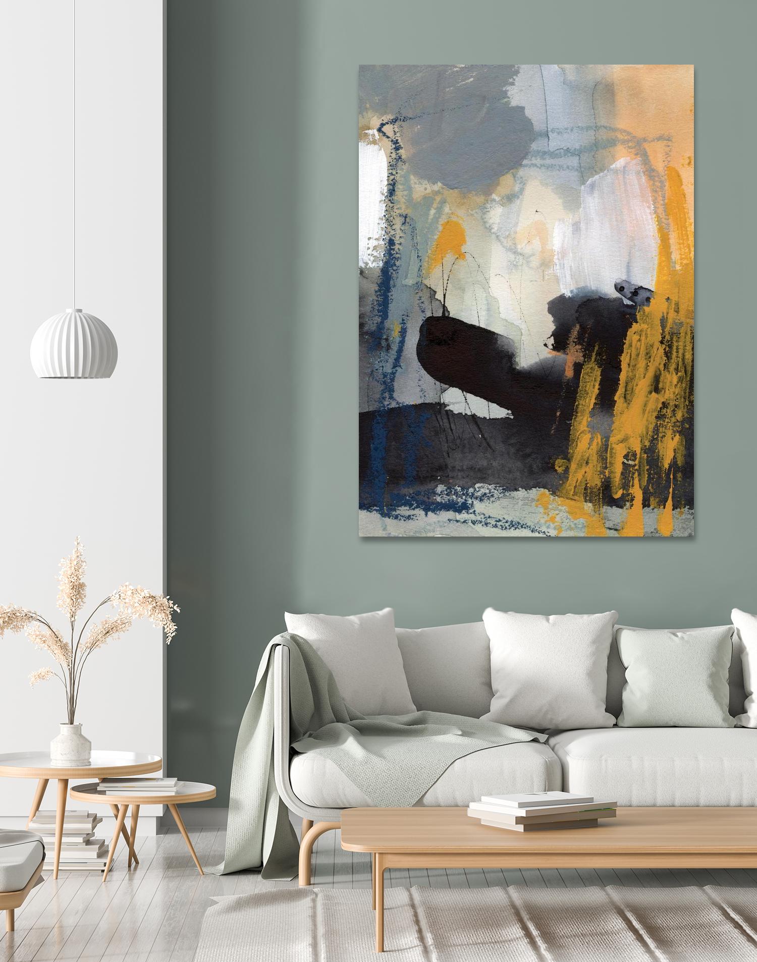 Incite II by Victoria Borges on GIANT ART - orange abstract abstract 