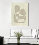 Soft Shape II by Emma Caroline on GIANT ART - beige abstract abstract 
