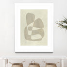 Soft Shape II by Emma Caroline on GIANT ART - beige abstract abstract 