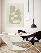 Soft Shape II by Emma Caroline on GIANT ART - beige abstract abstract 