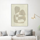 Soft Shape II by Emma Caroline on GIANT ART - beige abstract abstract 