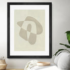 Soft Shape IV by Emma Caroline on GIANT ART - beige abstract abstract