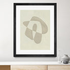 Soft Shape IV by Emma Caroline on GIANT ART - beige abstract abstract