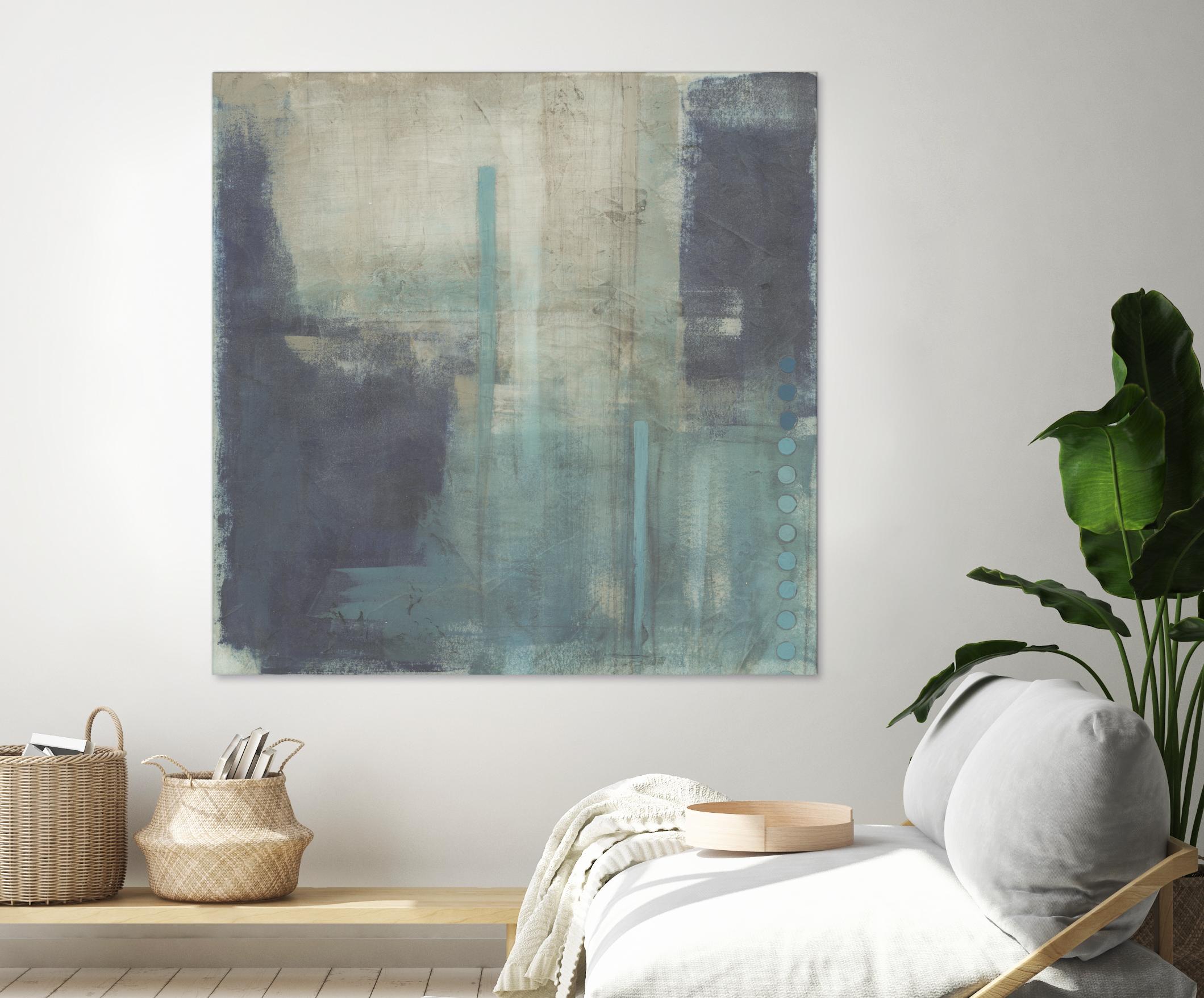 Crossfade II by June Erica Vess on GIANT ART - blue abstract