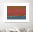 Harbor Light IV by Sharon Gordon on GIANT ART - red abstract