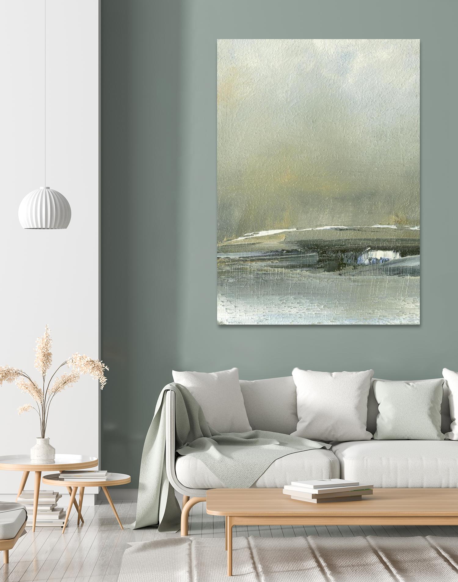 Wander III by Sharon Gordon on GIANT ART - blue abstract