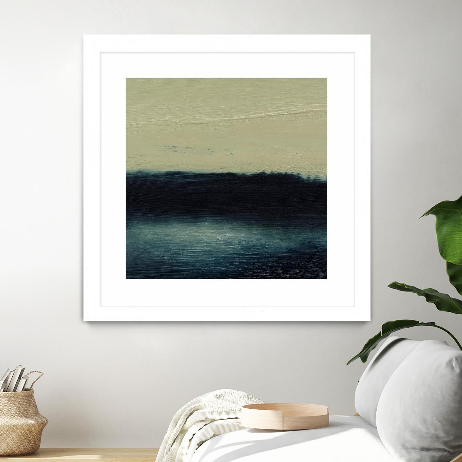 Water I by Sharon Gordon on GIANT ART - blue abstract