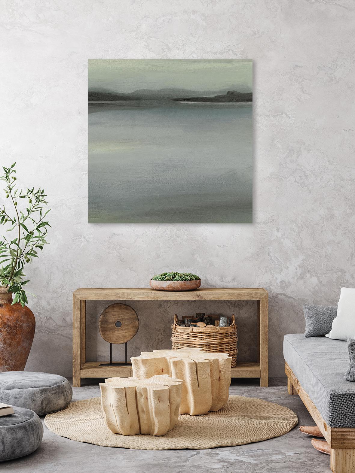 Abstract Horizon V by Ethan Harper on GIANT ART - blue abstract