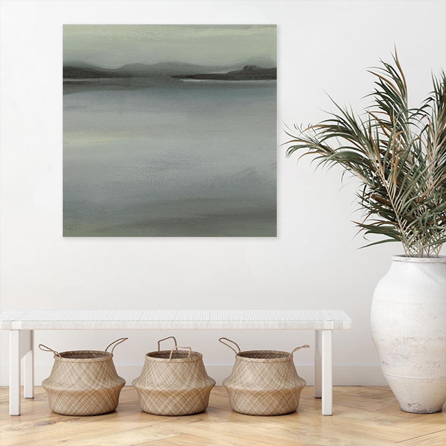 Abstract Horizon V by Ethan Harper on GIANT ART - blue abstract