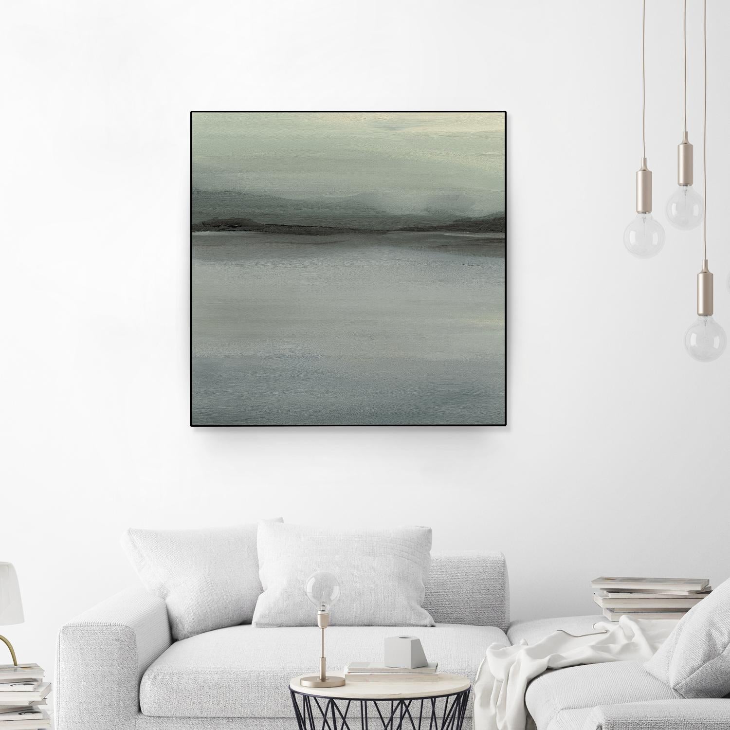 Abstract Horizon VI by Ethan Harper on GIANT ART - blue abstract