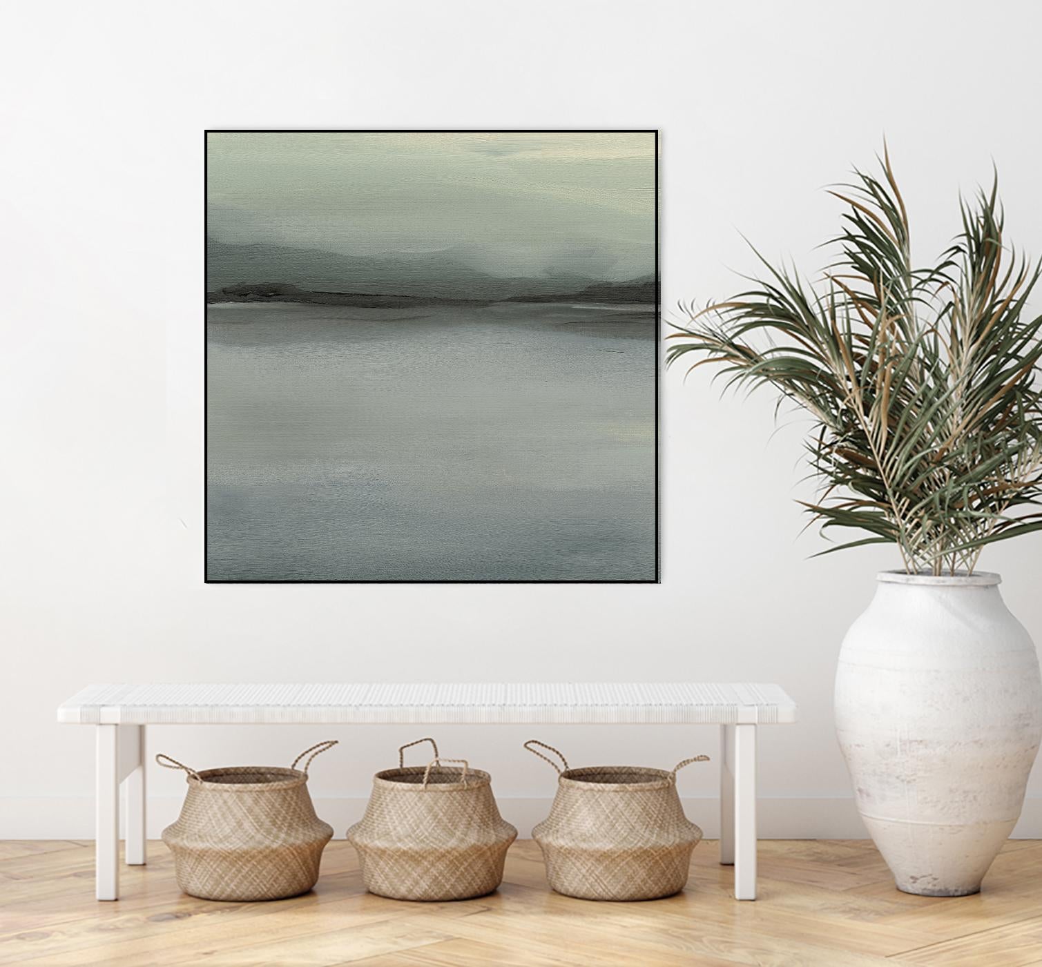 Abstract Horizon VI by Ethan Harper on GIANT ART - blue abstract