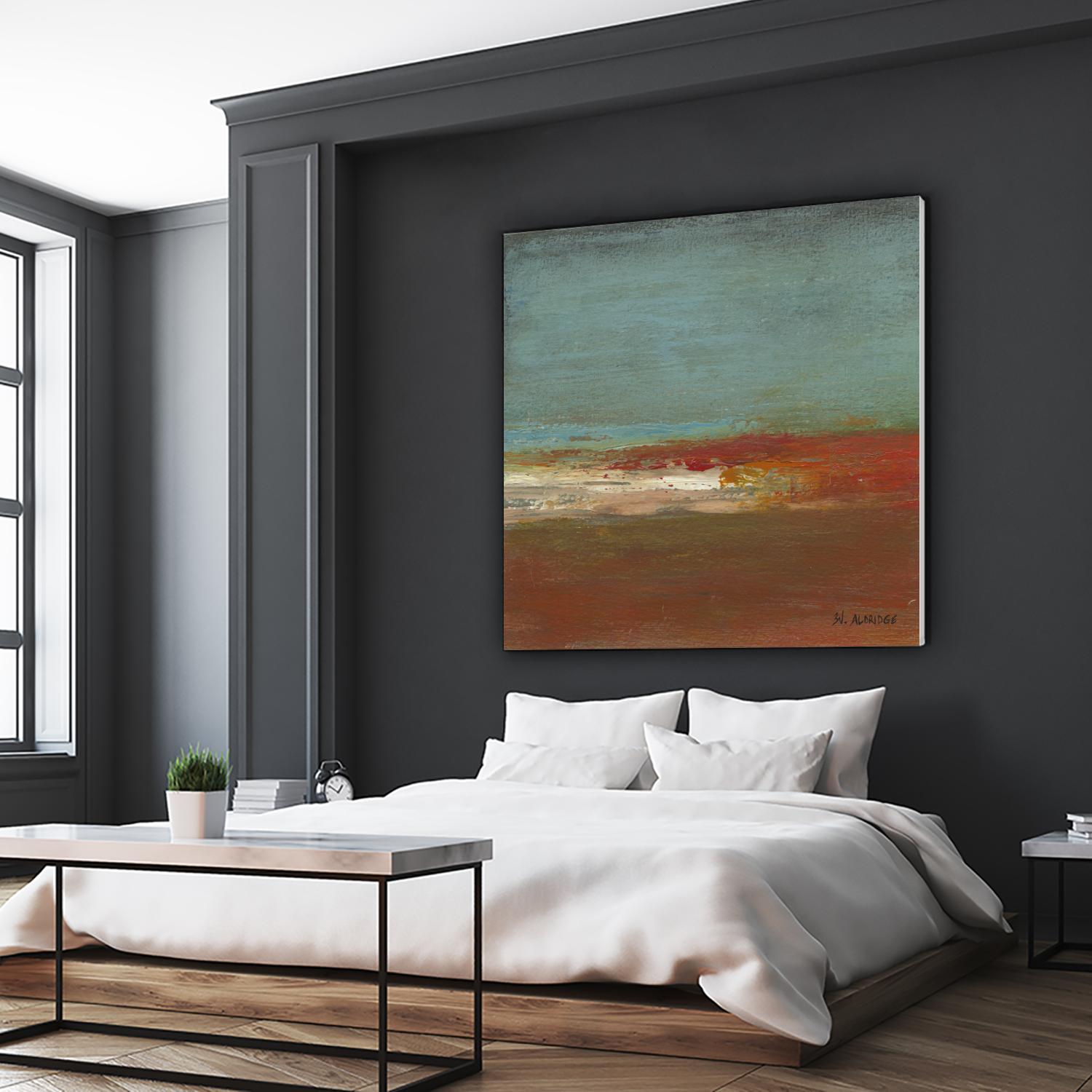 Sea Horizon III by Willie Green-Aldridge on GIANT ART - blue abstract