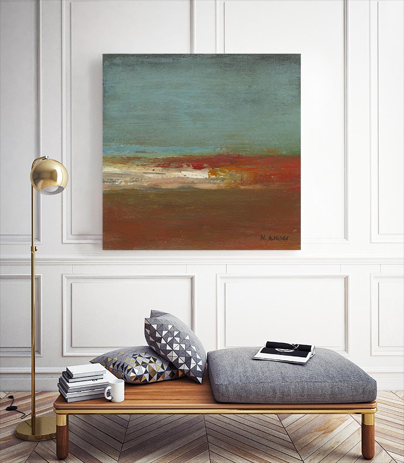 Sea Horizon III by Willie Green-Aldridge on GIANT ART - blue abstract