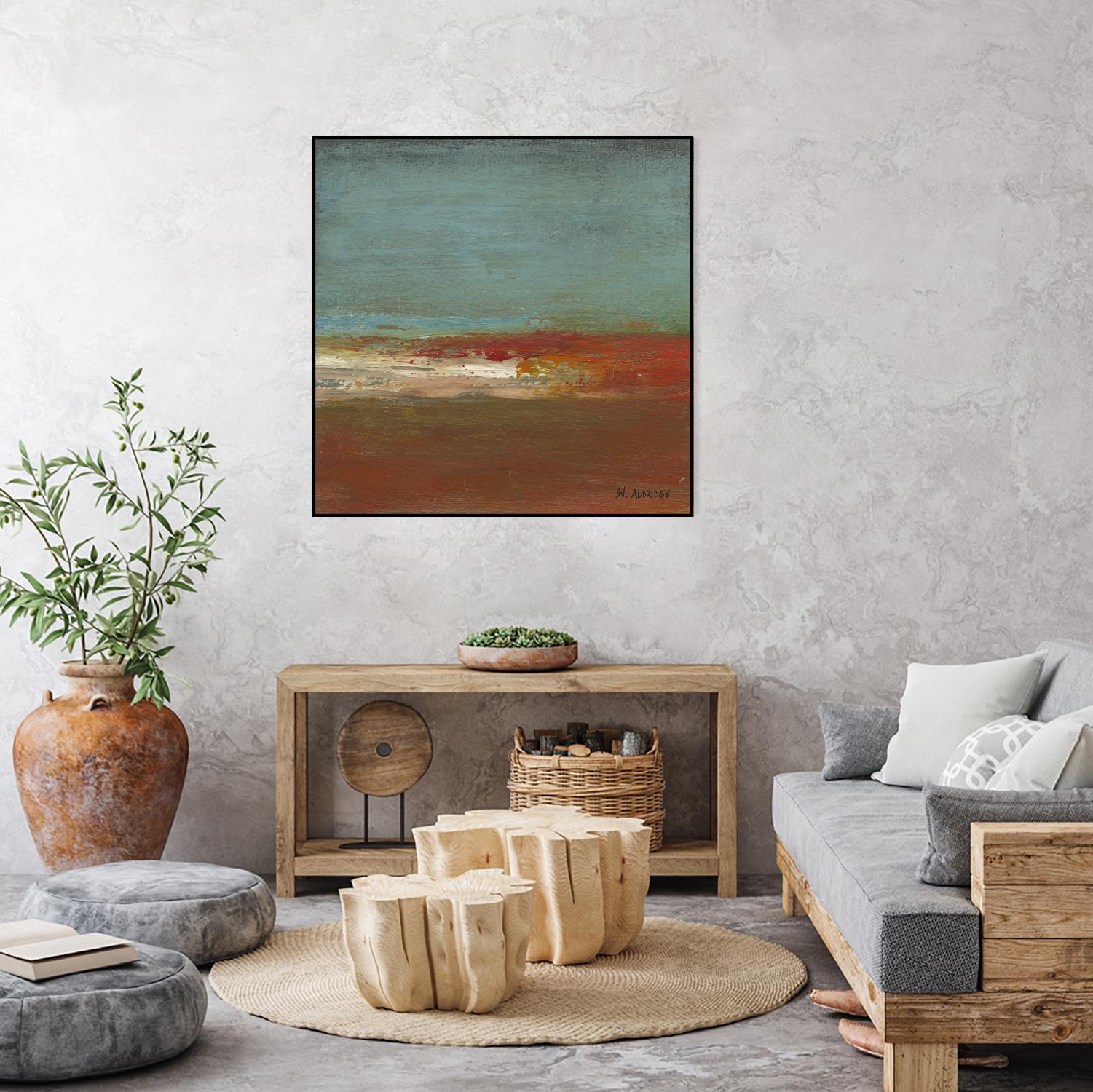Sea Horizon III by Willie Green-Aldridge on GIANT ART - blue abstract