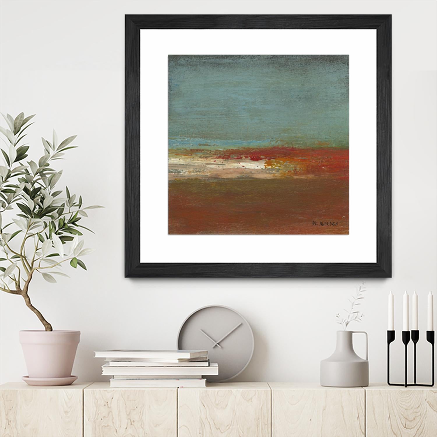 Sea Horizon III by Willie Green-Aldridge on GIANT ART - blue abstract