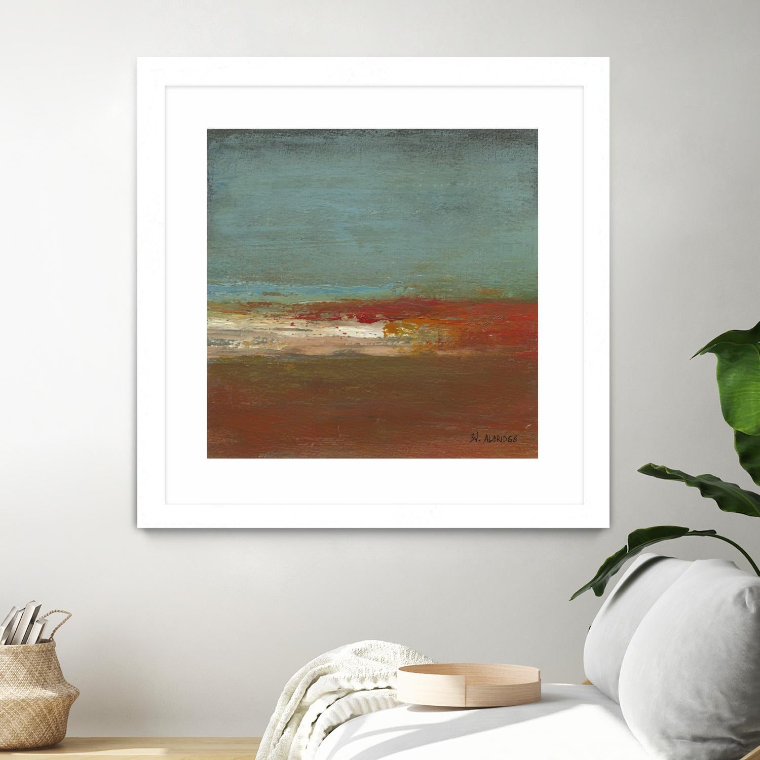 Sea Horizon III by Willie Green-Aldridge on GIANT ART - blue abstract