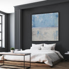 Silver Aura by Erin Ashley on GIANT ART - blue abstract