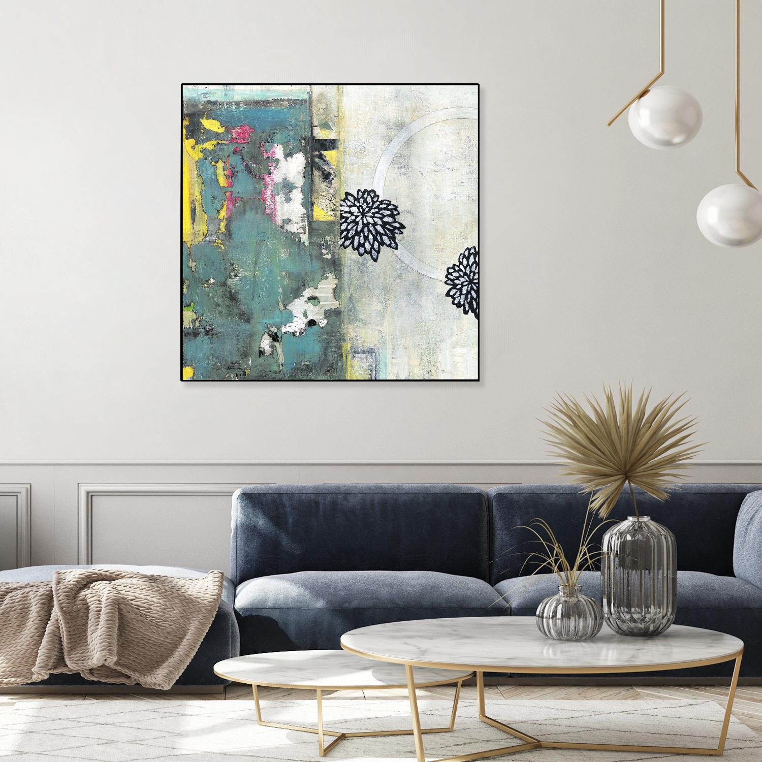 After the Winter I by Jodi Fuchs on GIANT ART - green abstract
