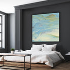 Waters Edge III by Alicia Ludwig on GIANT ART - green abstract