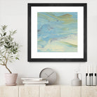 Waters Edge III by Alicia Ludwig on GIANT ART - green abstract