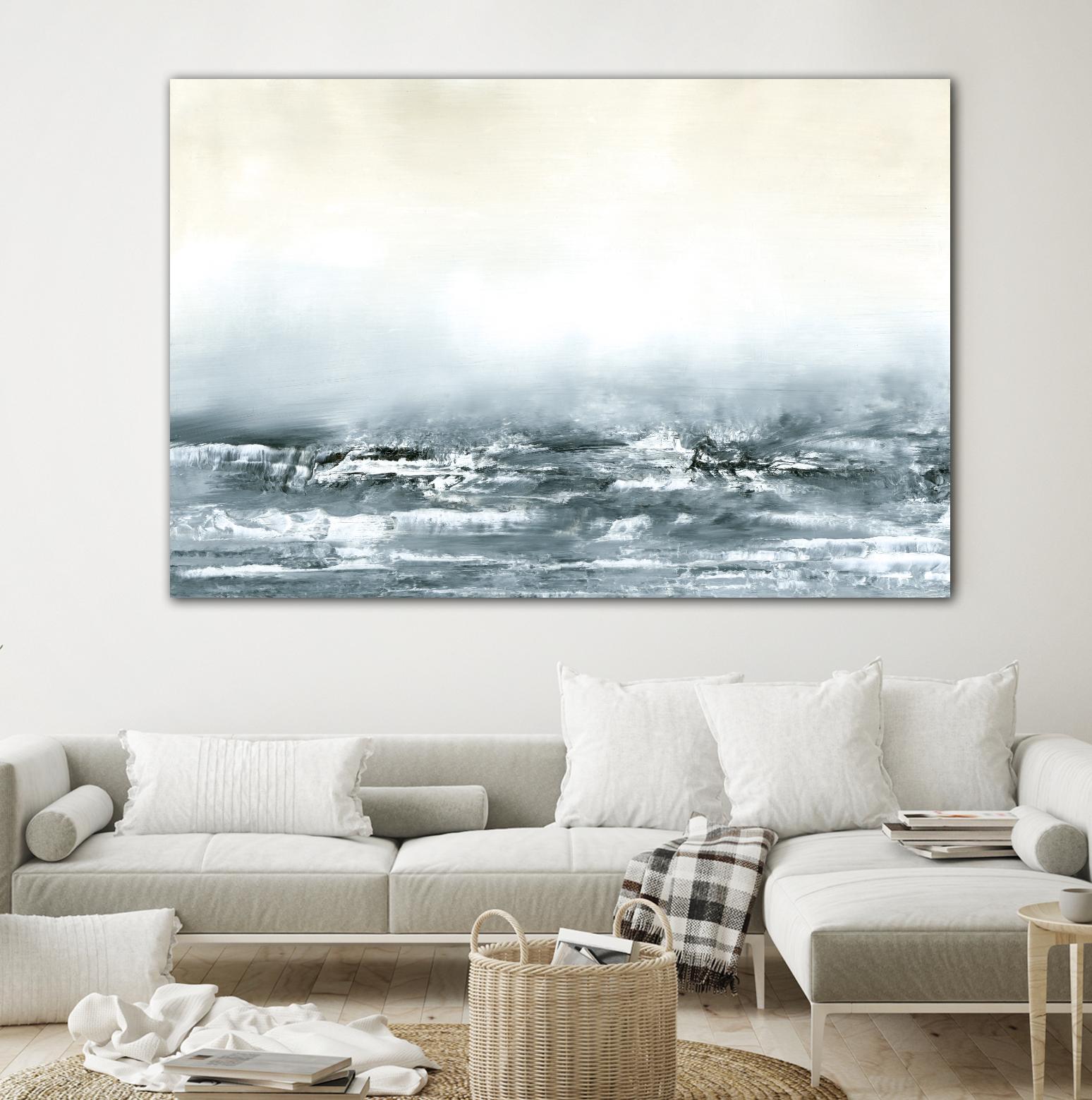 Sea View V by Sharon Gordon on GIANT ART - brown abstract