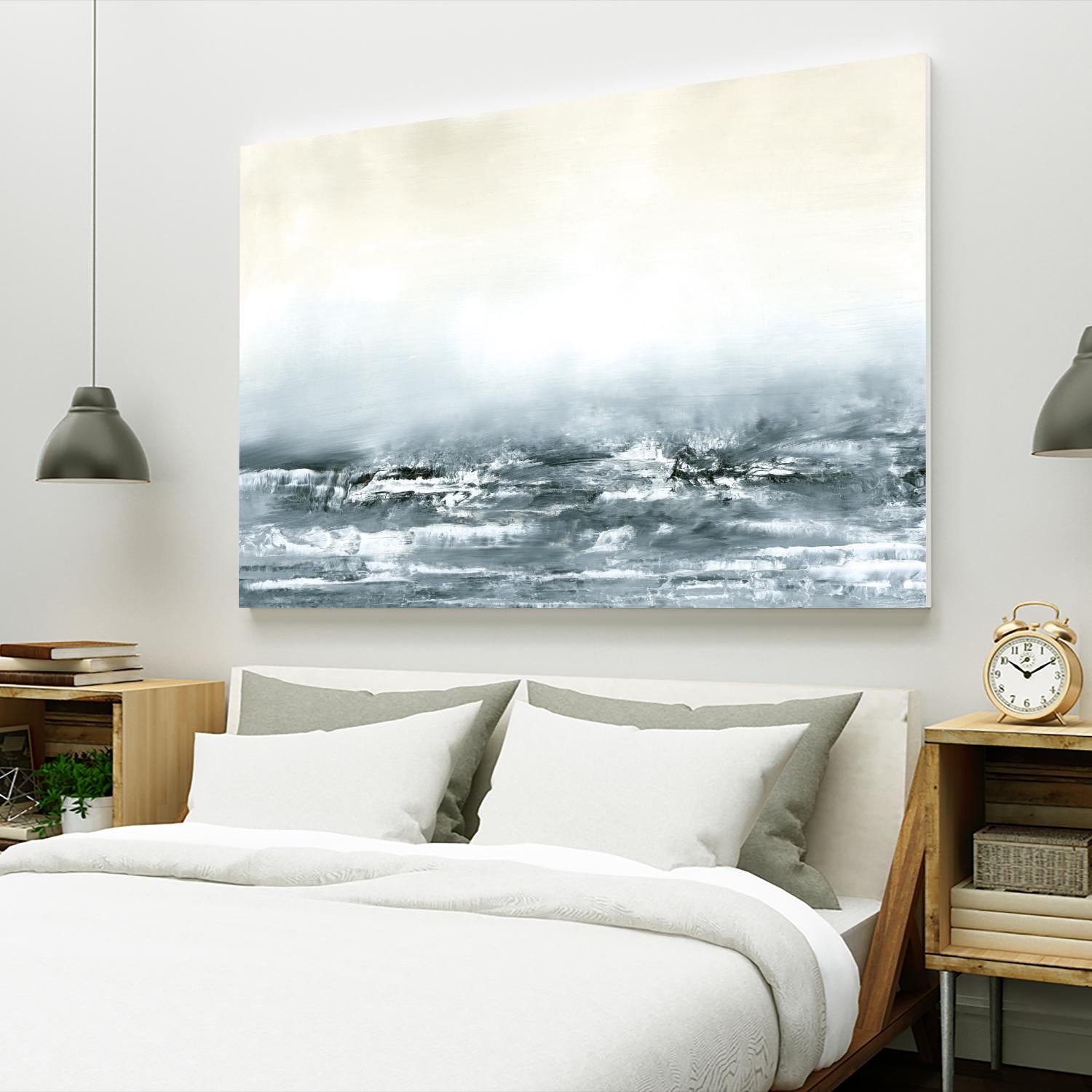 Sea View V by Sharon Gordon on GIANT ART - brown abstract