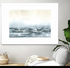 Sea View V by Sharon Gordon on GIANT ART - blue costal