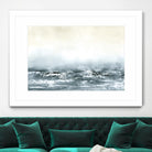 Sea View V by Sharon Gordon on GIANT ART - blue costal