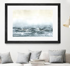 Sea View V by Sharon Gordon on GIANT ART - blue costal