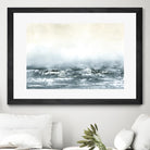 Sea View V by Sharon Gordon on GIANT ART - blue costal