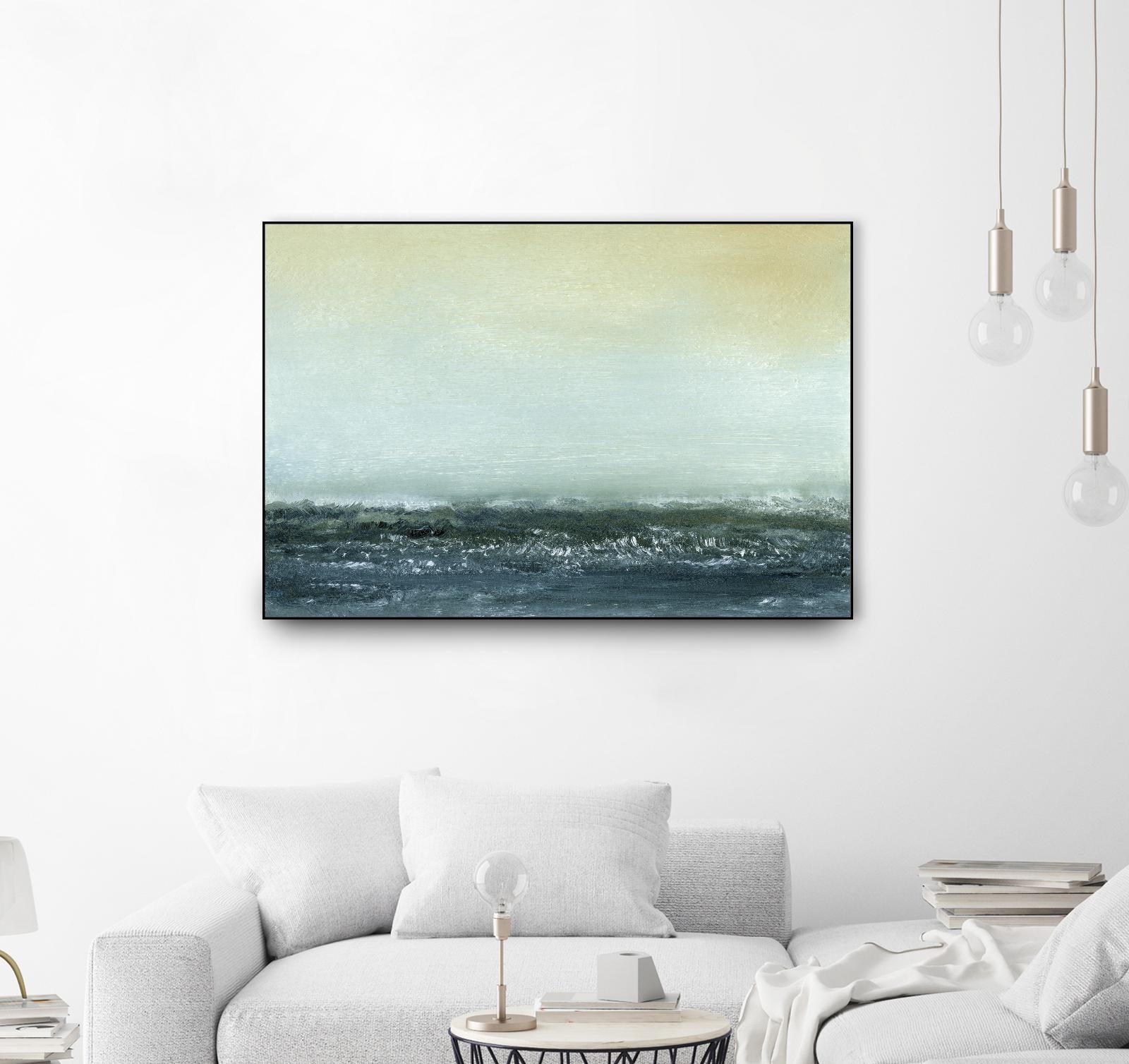Sea View VI by Sharon Gordon on GIANT ART - blue costal ocean