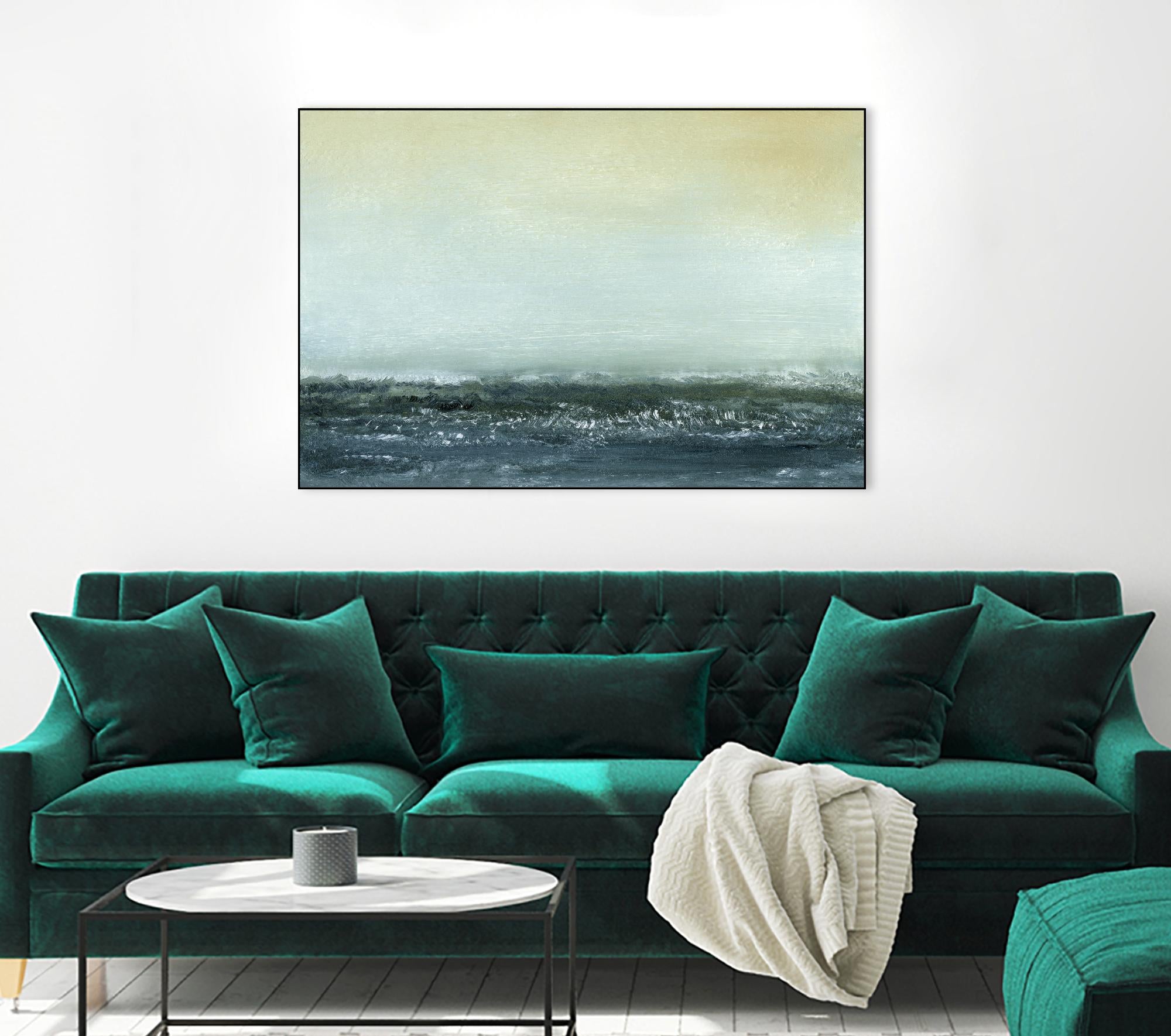 Sea View VI by Sharon Gordon on GIANT ART - blue costal ocean
