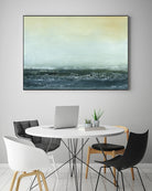 Sea View VI by Sharon Gordon on GIANT ART - blue costal ocean