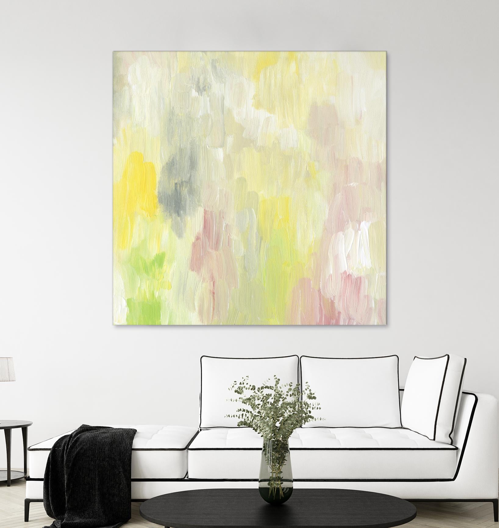 Buoyant Awakening II by Lisa Choate on GIANT ART - pink abstract