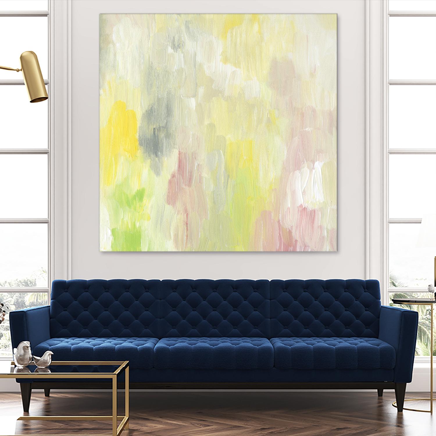 Buoyant Awakening II by Lisa Choate on GIANT ART - pink abstract