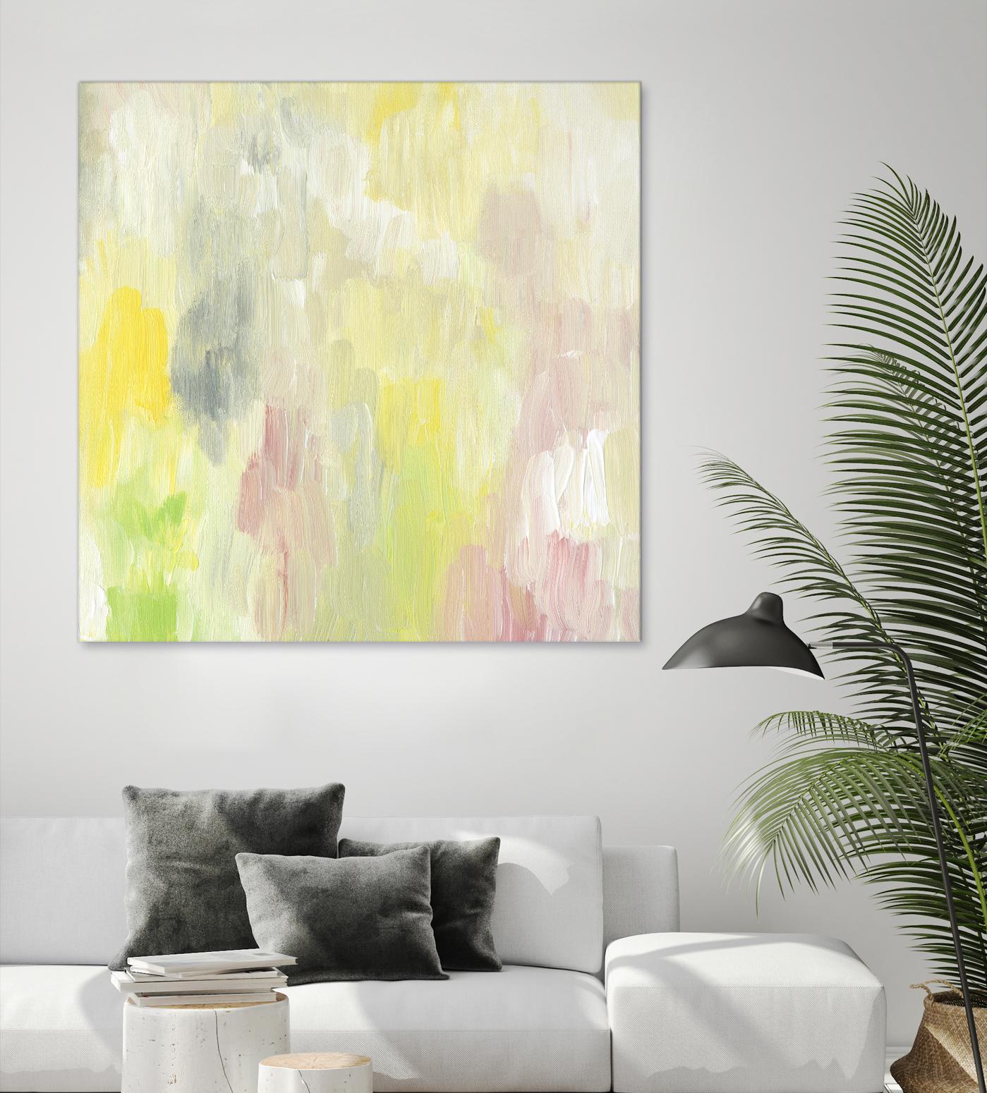 Buoyant Awakening II by Lisa Choate on GIANT ART - pink abstract
