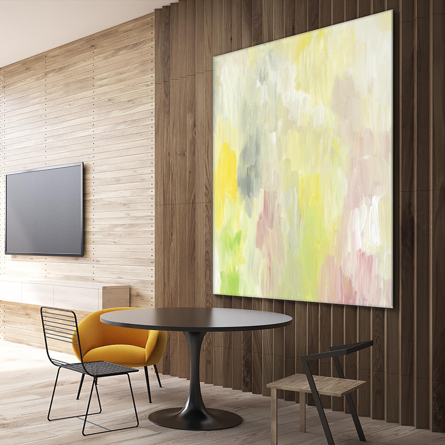 Buoyant Awakening II by Lisa Choate on GIANT ART - pink abstract