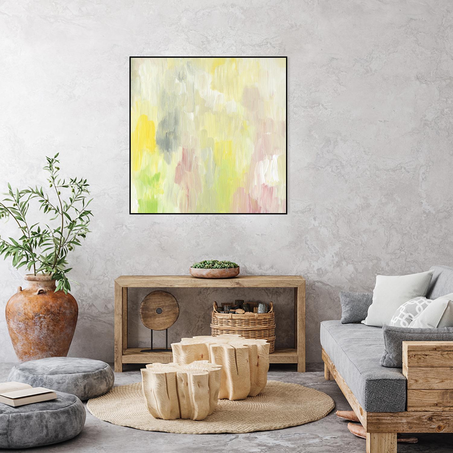 Buoyant Awakening II by Lisa Choate on GIANT ART - pink abstract