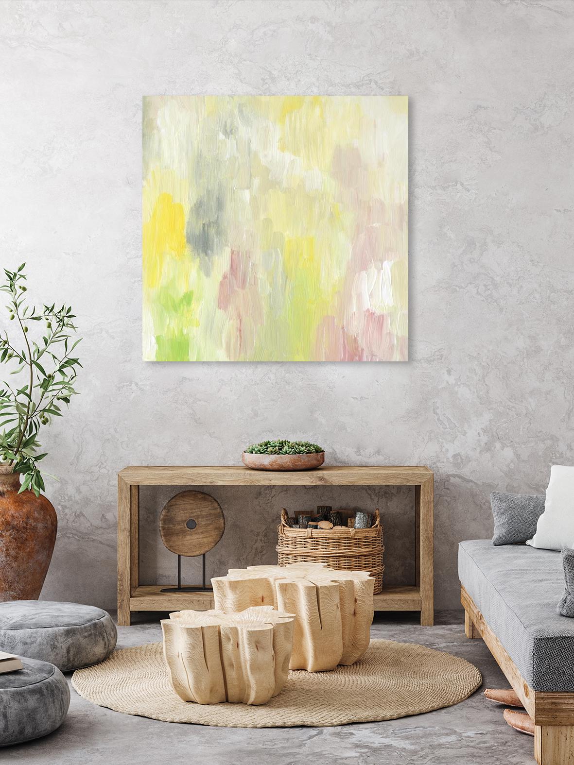 Buoyant Awakening II by Lisa Choate on GIANT ART - pink abstract
