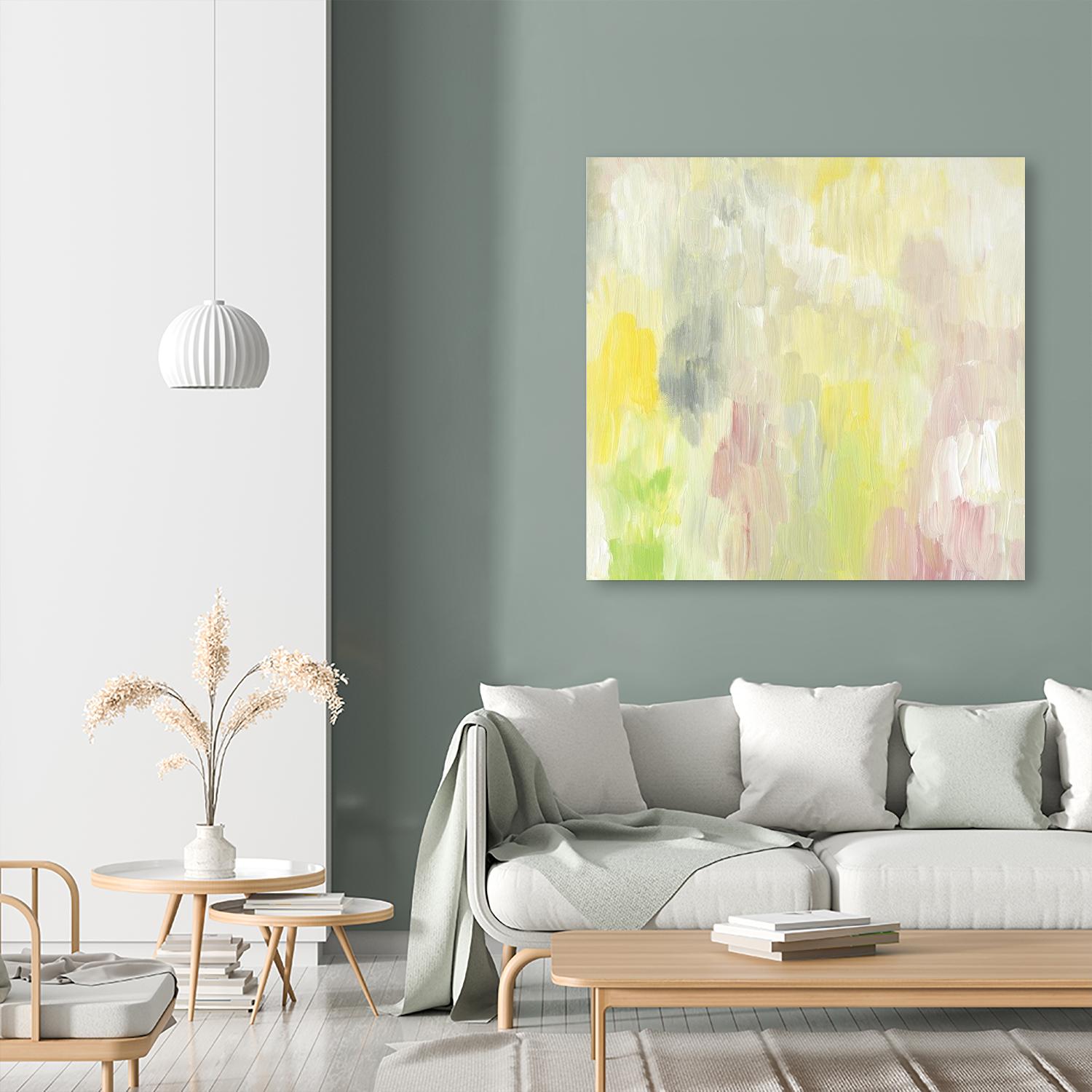 Buoyant Awakening II by Lisa Choate on GIANT ART - pink abstract