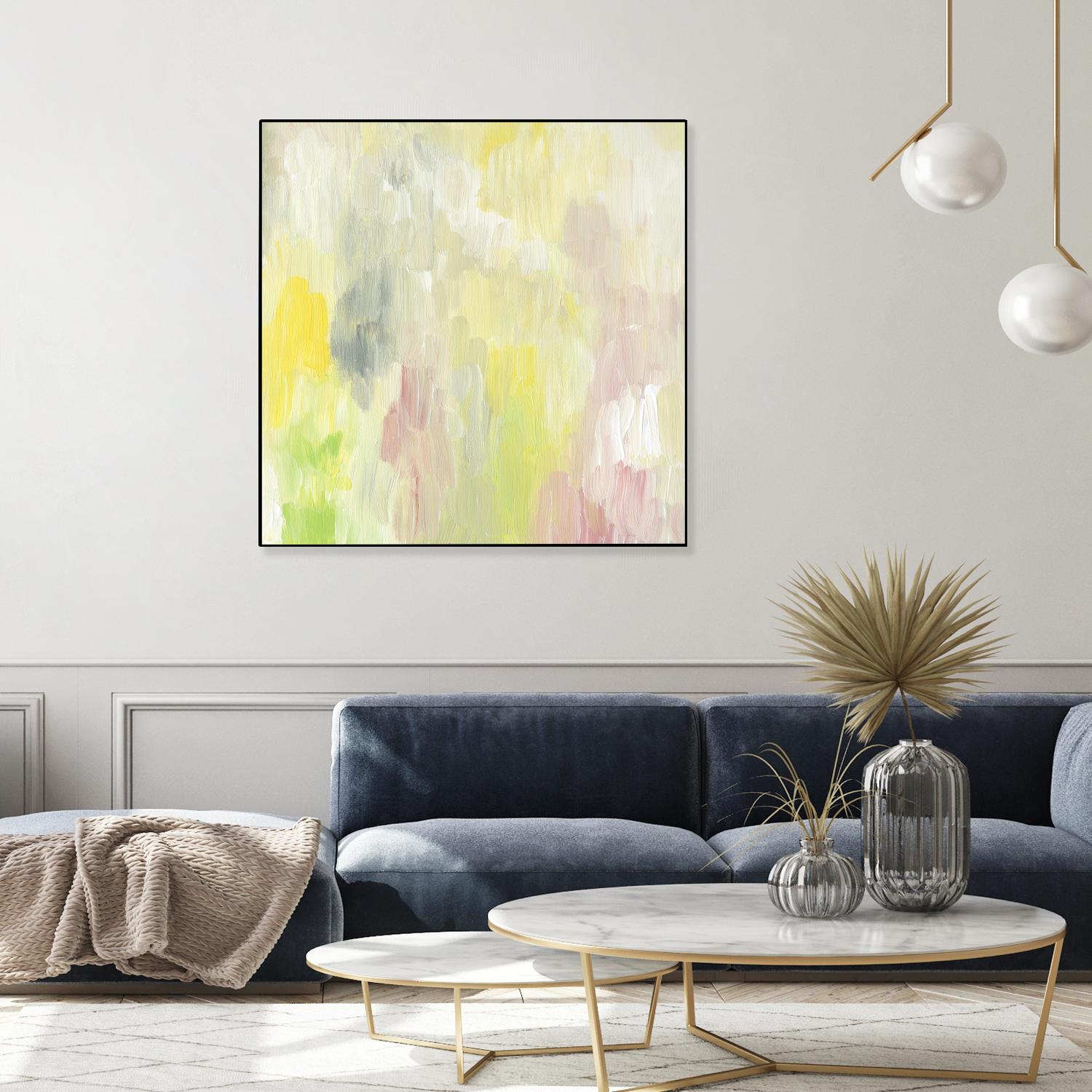 Buoyant Awakening II by Lisa Choate on GIANT ART - pink abstract