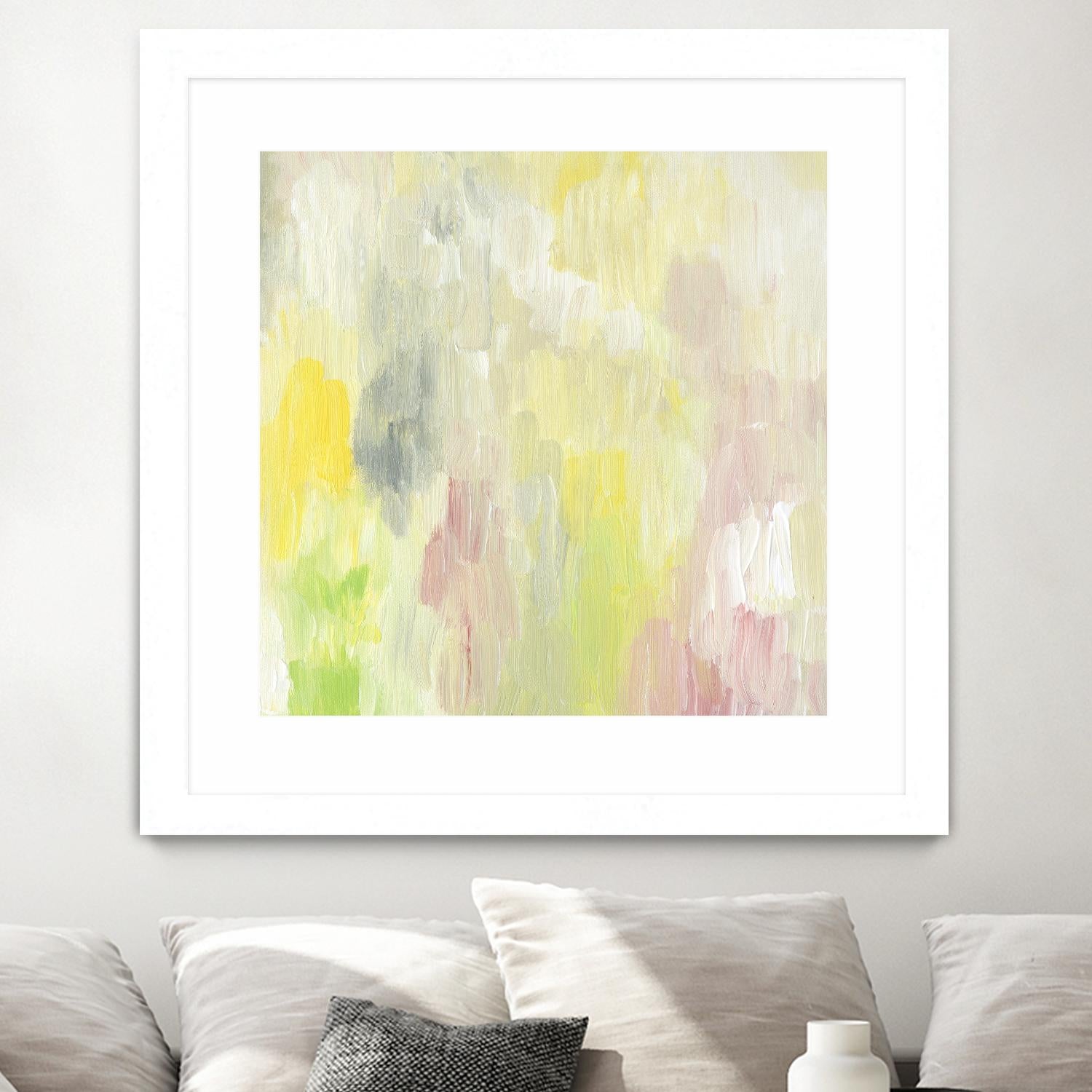 Buoyant Awakening II by Lisa Choate on GIANT ART - pink abstract