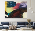 Obsession I by Sisa Jasper on GIANT ART - pink abstract