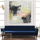 Gossamer Cloud II by June Erica Vess on GIANT ART - yellow abstract