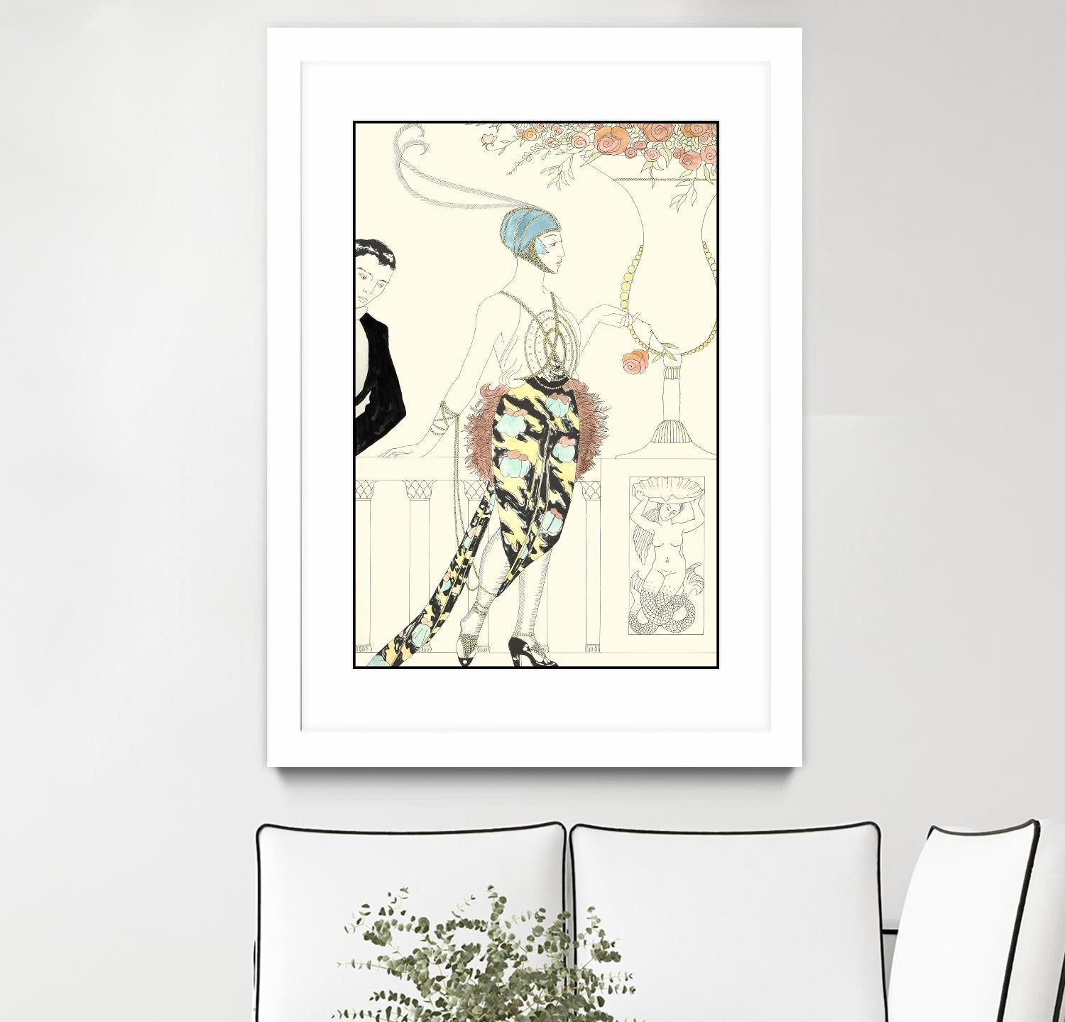 Arte Deco Fashion II by Unknown on GIANT ART - fashion