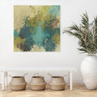Blue Monday I by June Erica Vess on GIANT ART - green abstract