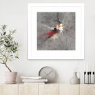 Paint Swirl I by James Burghardt on GIANT ART - red abstract