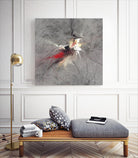 Paint Swirl I by James Burghardt on GIANT ART - red abstract